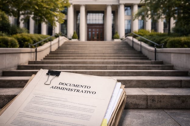Agotamiento de la vía administrativa previa a la vía judicial