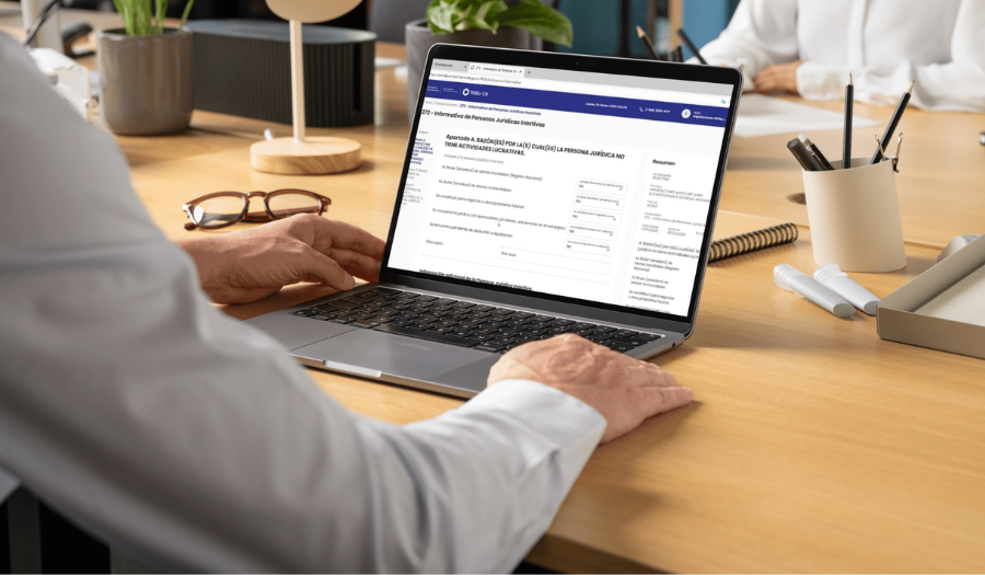 ¿Cómo presentar la declaración Informativa de Personas Jurídicas Inactivas?