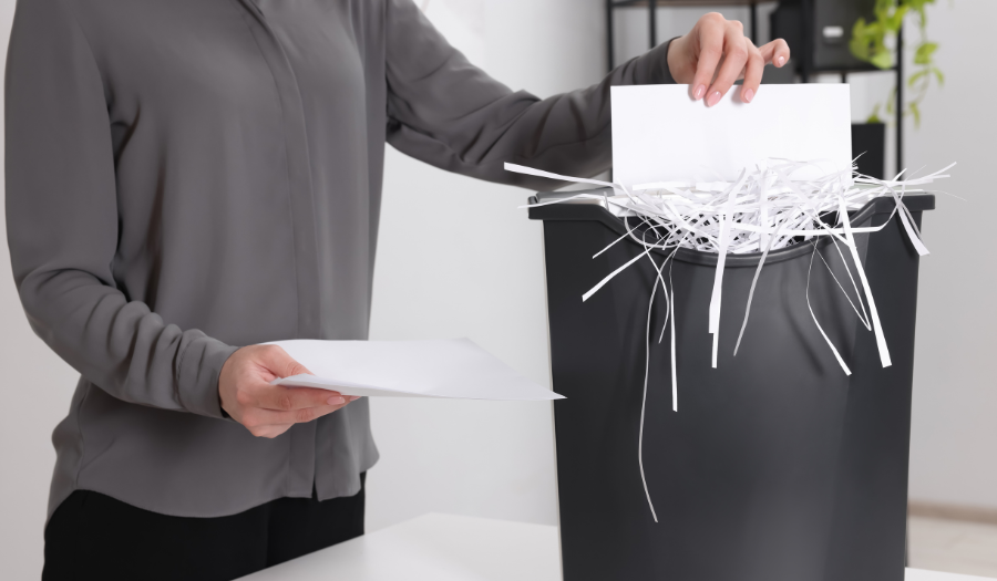 Gestión documental ¿Está destruyendo correctamente sus documentos confidenciales